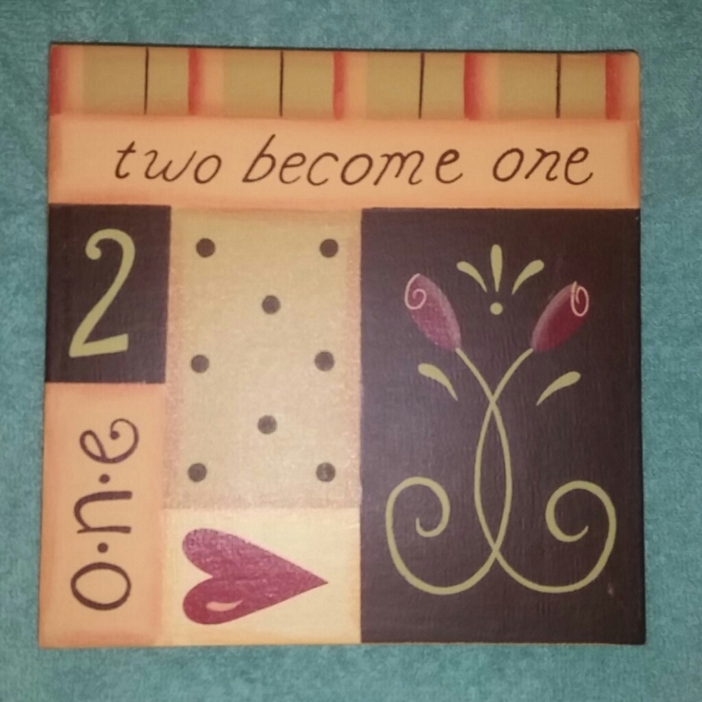 2 become 1 Wall Art